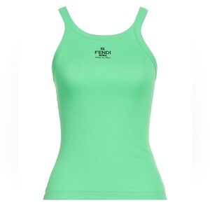 AUTHENTIC FENDI GREEN TANK TOP